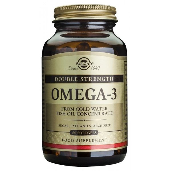 Omega 3 Alta Concentracion 60 perlas Solgar