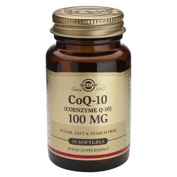 Coenzima-Q10 100 mg 30 cápsulas blandas Solgar