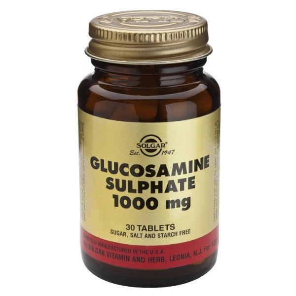 Sulfato Glucosamina 1000mg 60 cápsulas Solgar