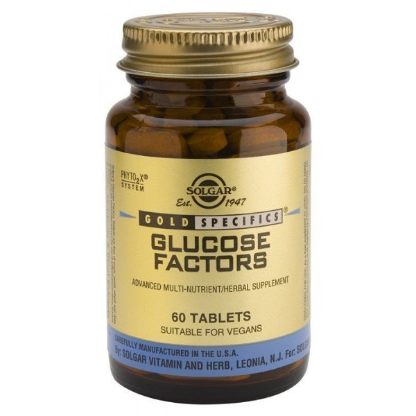 Glucose Factors 60 comprimidos Solgar