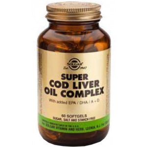 Super Cod Liver Oil Complex 60 cápsulas Solgar
