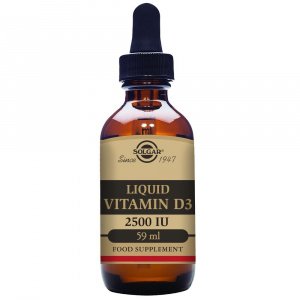 Vitamina D3 Liquida 2500Ui 59Ml Solgar