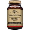 Vitamina D3 4.000 UI 120 cápsulas Solgar