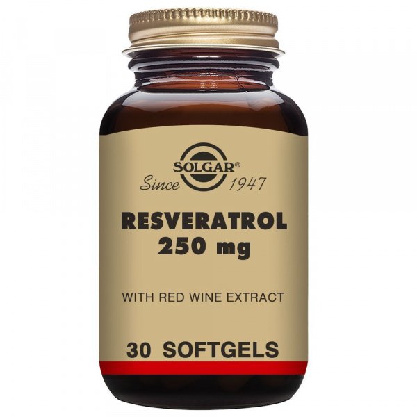 Resveratrol 250 mg 30 cápsulas Solgar