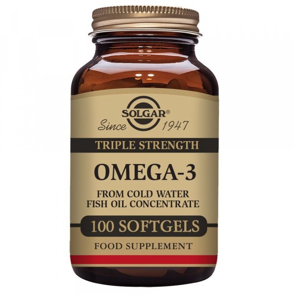 Omega 3 Triple Concentración 100 perlas Solgar