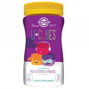 U-Cubes Gummies 60 Gominolas Masticables Solgar
