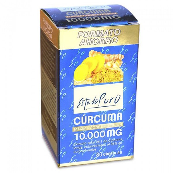 Cúrcuma 10.000 mg Formato Ahorro 80 cápsulas Tongil