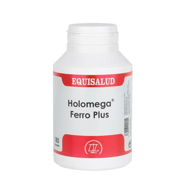 Holomega Ferro Plus 180 cápsulas Equisalud