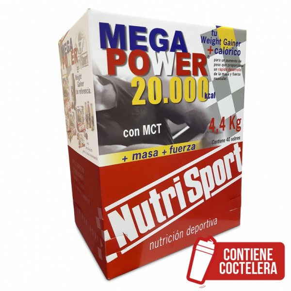 Megapower 20000 Sabor Fresa 40 Sobres Nutrisport