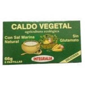 Caldo Vegetal Eco Con Sal Marina 6 Cubitos X 11 Gr
