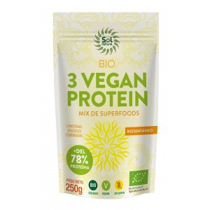 3 Vegan Protein Bio 250 G