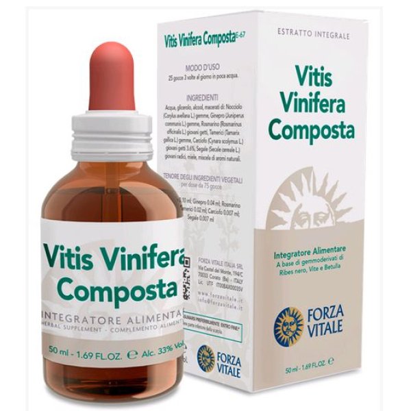 Vitis Vinifera Composta 50 ml Forza Vitale