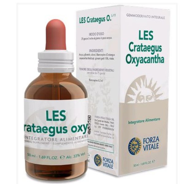 LES Crataegus Oxyacantha 50 ml Forza Vitale