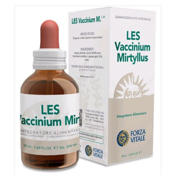 LES Vaccinium Myrtillus 50 ml Forza Vitale