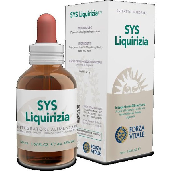 SYS Liquirizia 50 ml Forza Vitale