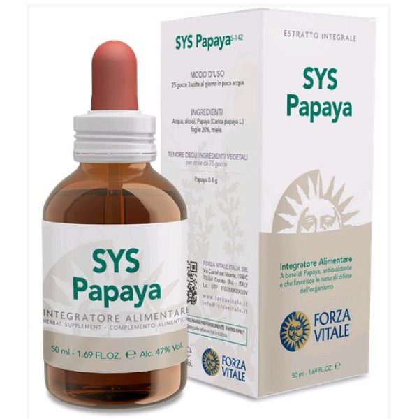 SYS Papaya 50 ml Forza Vitale