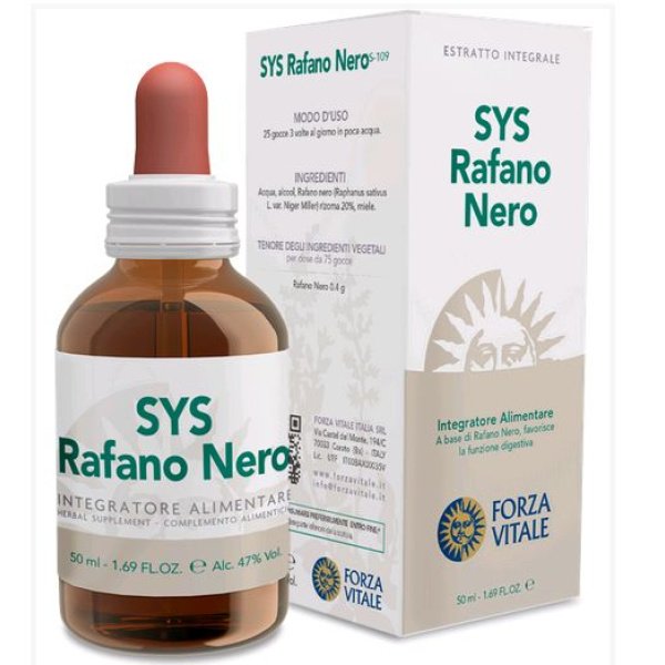 SYS Rafano Nero 50 ml Forza Vitale