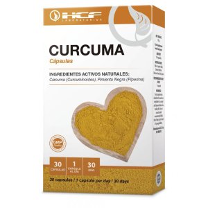 Hcf Curcuma + Pimienta 30 Caps 60 Mg