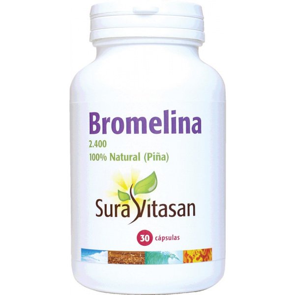 Bromelina 500 mg 30 cápsulas Sura Vitasan