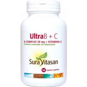 UltraB Complex + C 60 cápsulas Sura Vitasan