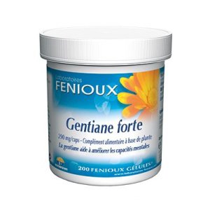 Genciana Forte 200 cápsulas Fenioux