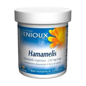 Hamamelis 200 cápsulas Fenioux