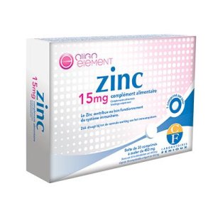 Zinc 30 comprimidos Fenioux