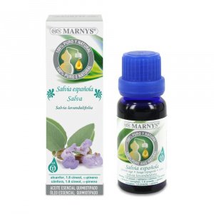 Aceite Esencial Alimentario De Salvia Española 15 ml Marnys