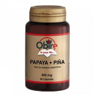 Papaya + Piña 400 Mg  90 Caps
