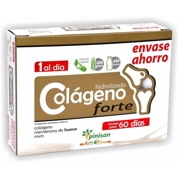 Colágeno Forte Formato Ahorro 60 cápsulas Pinisan