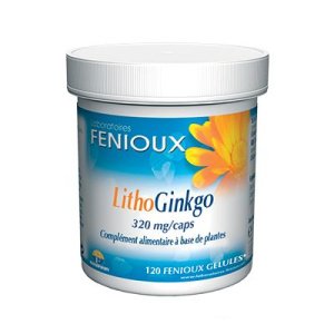 Litho Ginkgo 200 cápsulas Fenioux