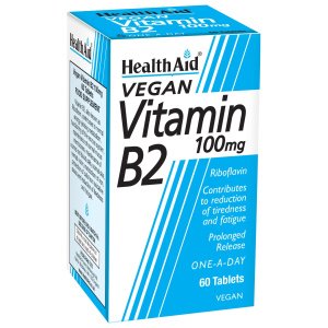 Vitamina B2 Riboflavina 100 Mg 60 Comp