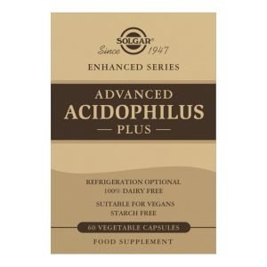 Acidophilus Plus Avanzado 60 cápsulas vegetales Solgar