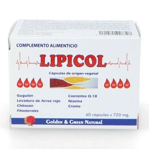 Lipicol 60 cápsulas Golden & Green Natural