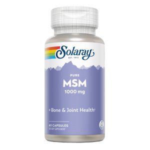 Pure MSM 1000 mg 60 cápsulas Solaray