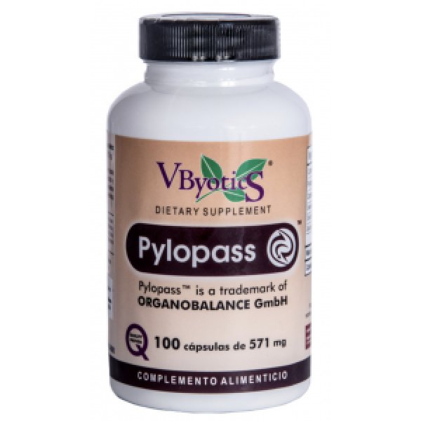 Pylopass 100 cápsulas VByotics
