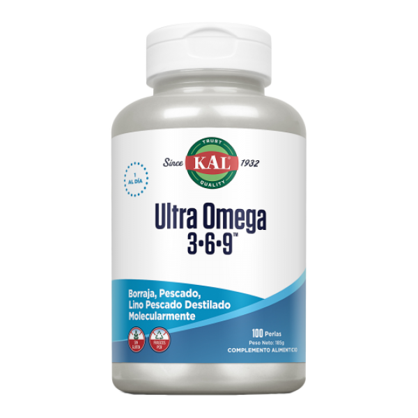 Ultra Omega 3-6-9 100 perlas KAL