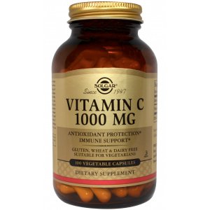 Vitamina C 1.000 mg 100 cápsulas Solgar