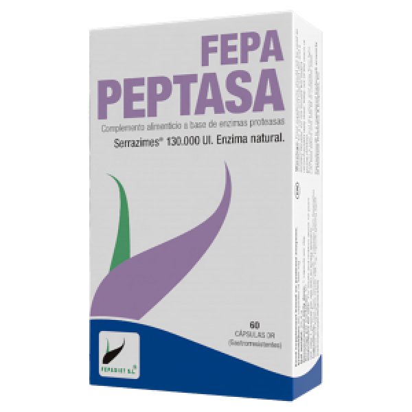 Fepa-Peptasa 130.000 UI 60 cápsulas Fepadiet