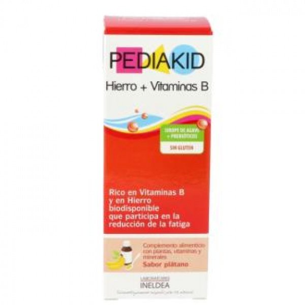 Jarabe Infantil de Hierro + Vitamina B 125 ml Pediakid