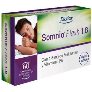 Somnio Flash Melatonina 1,8Mg. Vit. B6 60Comp.