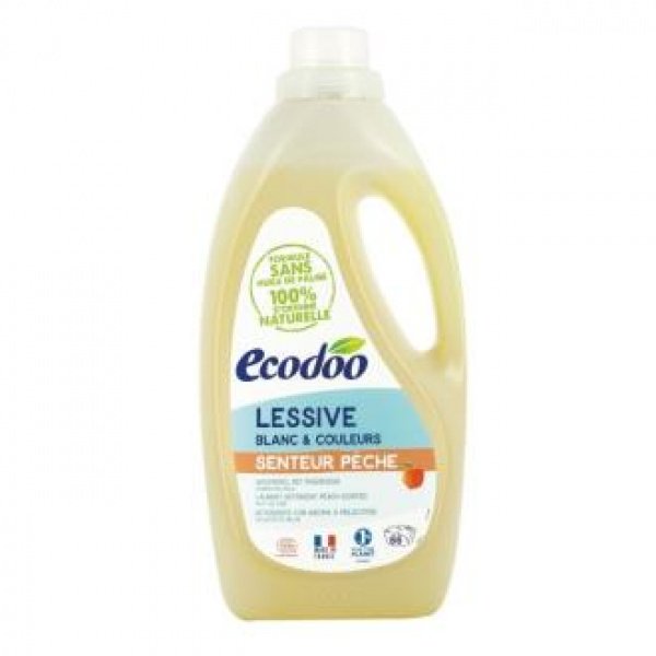 Detergente Liquido Concentrado Melocoton 2L. - ECODOO