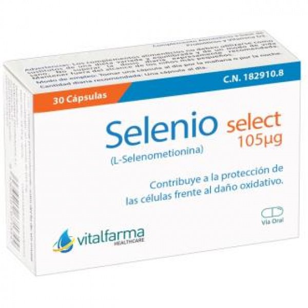 Selenio Selec 30Cap. - VITALFARMA