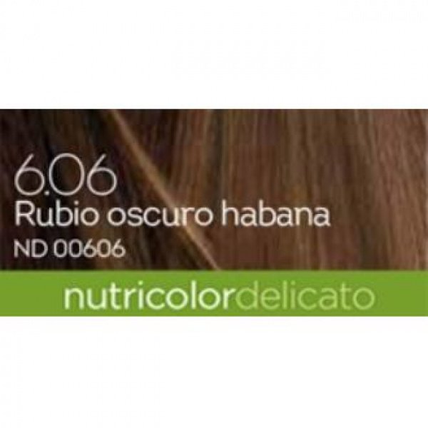 Tinte Rubio Oscuro Habana 140Ml 6.06 Delicato - BIOKAP