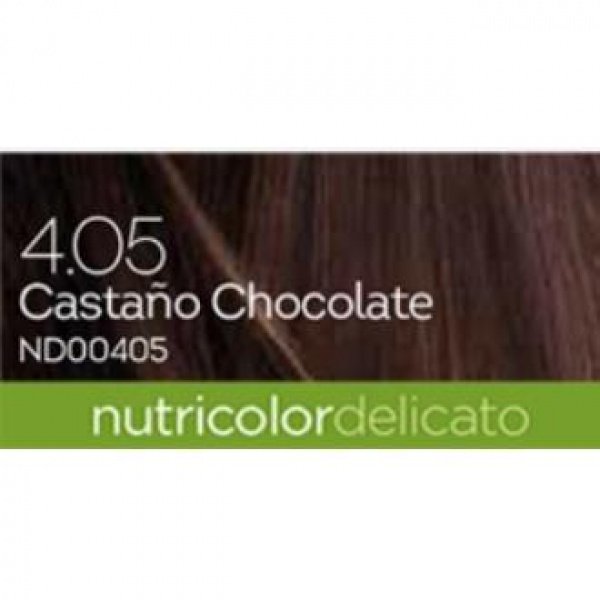 Tinte Castaño Chocolate  140Ml. 4.05 Delicato - BIOKAP