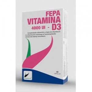 Fepa-Vitamina D3 4000Ui 60Cap.