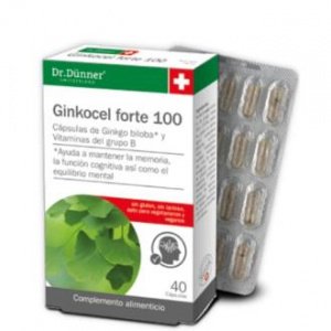 Ginkocel Forte 100 40 cápsulas Dr.Dunner
