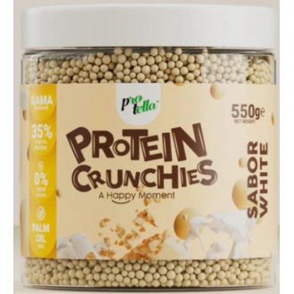 Protein Crunchies Chocolate Blanco 550Gr. - PROTELLA