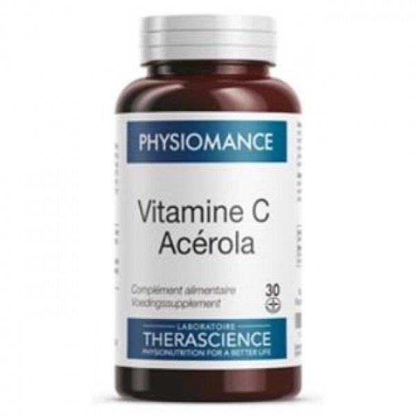 Physiomance Vitamina C Acerola 30Comp.Mast. - THERASCIENCE