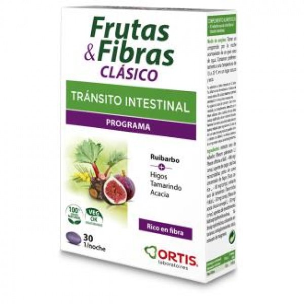 Fruta Y Fibra Clasico 30Comp. - ORTIS